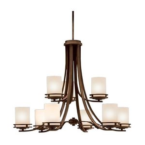 KK1674OZ Hendrik Large Foyer Chandelier Chandelier - Olde Bronze