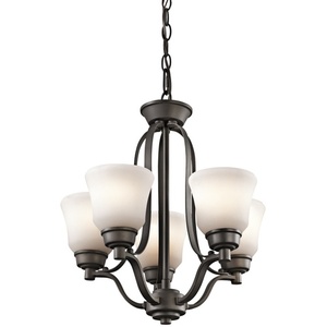 KK1788OZ Langford Mid Sized Chandelier Chandelier - Olde Bronze