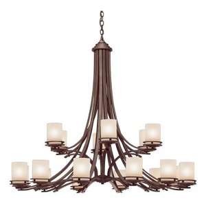 KK1873OZ Hendrik Large Foyer Chandelier Chandelier - Olde Bronze