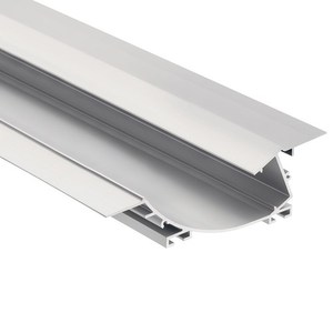 KK1TEC2W2RC8SIL ILS TE Series Linear Cabinet Lighting Cabinet Lighting - Silver