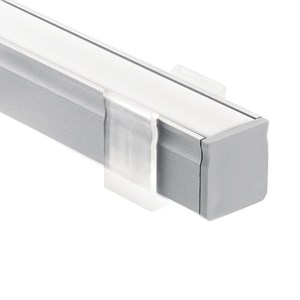 KK1TEK1DWSF2SIL ILS TE Series Linear Cabinet Lighting Cabinet Lighting - Silver