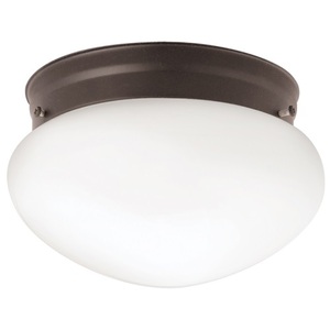 KK206OZ Villa Flora Flush Mount Ceiling Light - Olde Bronze