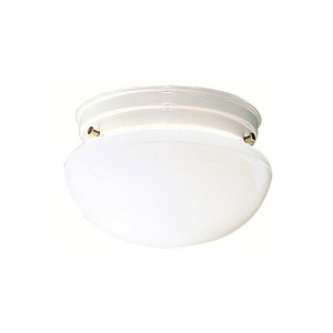 KK206WH Villa Flora Flush Mount Ceiling Light - White