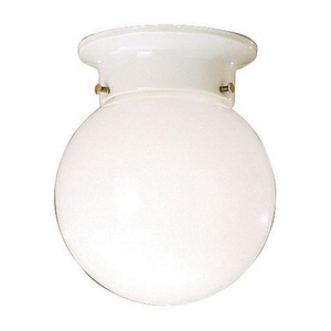 KK216WH Ceiling Space Flush Mount Ceiling Light - White