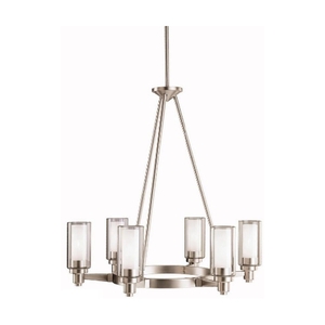 KK2344NI Circolo Mid Sized Chandelier Chandelier - Brushed Nickel