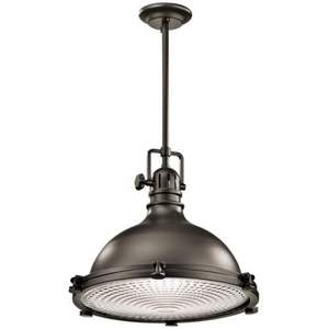 KK2691OZ Hatteras Bay Down Light Pendant Light - Olde Bronze