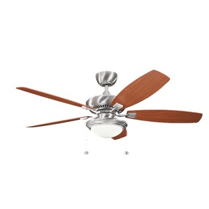 KK300026BSS Canfield Select Large Fan (52'' to 59'') Ceiling Fan - Brushed Stainless Steel