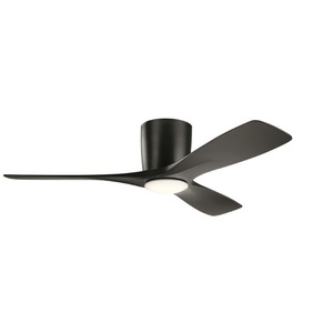 KK300032SBK Volos Medium Fan (42'' to 51'') Ceiling Fan - Satin Black