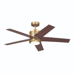 KK300048NBR Brahm Medium Fan (42'' to 51'') Ceiling Fan - Natural Brass