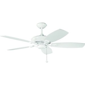 KK300117WH Canfield Large Fan (52'' to 59'') Ceiling Fan - White