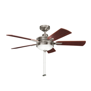 KK300148AP Logan Large Fan (52'' to 59'') Ceiling Fan - Antique Pewter / Cherry