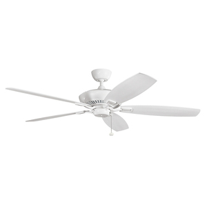 KK300188WH Tulle Oversize Fan (60'' and Larger) Ceiling Fan - White