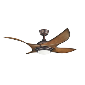 KK300209OBB Shuriken Large Fan (52'' to 59'') Ceiling Fan - Oil Brushed Bronze