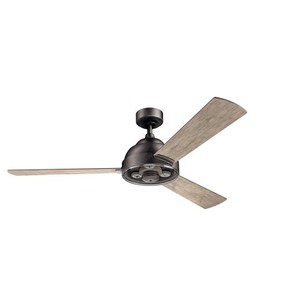 KK300253AVI Pinion Oversize Fan (60'' and Larger) Ceiling Fan - Anvil Iron