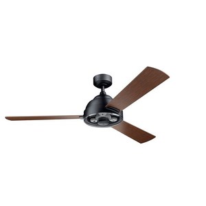 KK300253DBK Pinion Oversize Fan (60'' and Larger) Ceiling Fan - Distressed Black