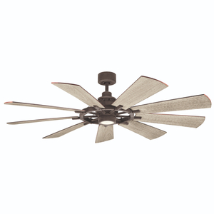 KK300265WZC Gentry Oversize Fan (60'' and Larger) Ceiling Fan - Weathered Zinc