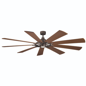 KK300285AVI Gentry XL Oversize Fan (60'' and Larger) Ceiling Fan - Anvil Iron