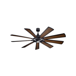 KK300285DBK Gentry XL Oversize Fan (60'' and Larger) Ceiling Fan - Distressed Black