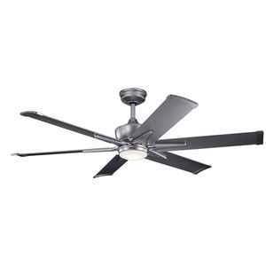 KK300300WSP Szeplo Patio Oversize Fan (60'' and Larger) Ceiling Fan - Weathered Steel Powder Coat