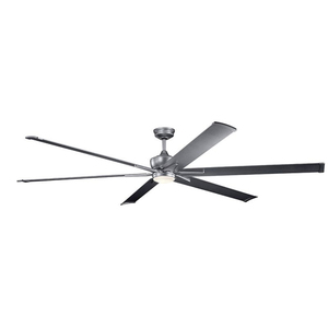 KK300302WSP Szeplo Patio Oversize Fan (60'' and Larger) Ceiling Fan - Weathered Steel Powder Coat