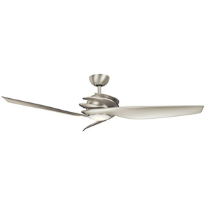 KK300700NI Spyra Oversize Fan (60'' and Larger) Ceiling Fan - Brushed Nickel