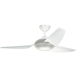 KK300706WH Voya Oversize Fan (60'' and Larger) Ceiling Fan - White