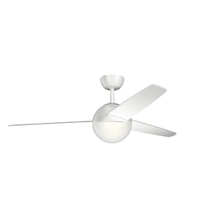 KK300710MWH Bisc Large Fan (52'' to 59'') Ceiling Fan - Matte White