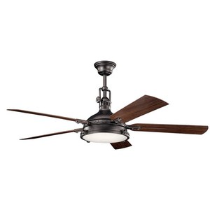 KK310017AVI Hatteras Bay Oversize Fan (60'' and Larger) Ceiling Fan - Anvil Iron