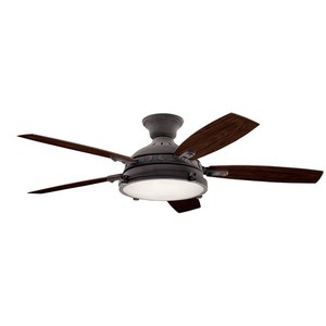 KK310018WZC Hatteras Bay Large Fan (52'' to 59'') Ceiling Fan - Weathered Zinc