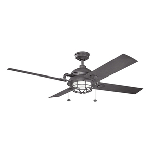 KK310136DBK Maor Oversize Fan (60'' and Larger) Ceiling Fan - Distressed Black