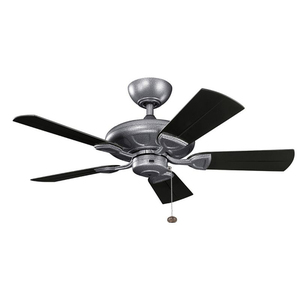 KK310144WSP Kevlar Medium Fan (42'' to 51'') Ceiling Fan - Weathered Steel Powder Coat