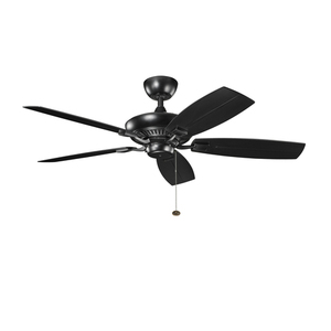 KK310192SBK Canfield Large Fan (52'' to 59'') Ceiling Fan - Satin Black