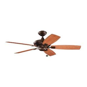 KK310192TZP Canfield Large Fan (52'' to 59'') Ceiling Fan - Tannery Bronze Powder Coat