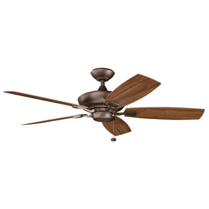 KK310192WCP Canfield Large Fan (52'' to 59'') Ceiling Fan - Weathered Copper Powder Coat