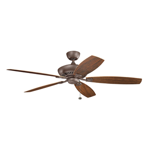 KK310193TZP Canfield XL Patio Oversize Fan (60'' and Larger) Ceiling Fan - Tannery Bronze Powder Coat