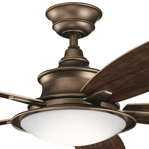 KK310204WCP Cameron Large Fan (52'' to 59'') Ceiling Fan - Weathered Copper