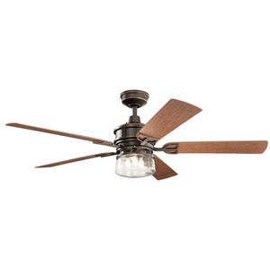 KK310240OZ Lyndon Patio Oversize Fan (60'' and Larger) Ceiling Fan - Olde Bronze