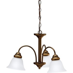 KK3293OZ Wynberg Mini Chandelier - Olde Bronze / Frosted