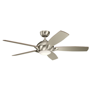 KK330001BSS Geno Large Fan (52'' to 59'') Ceiling Fan - Brushed Stainless Steel