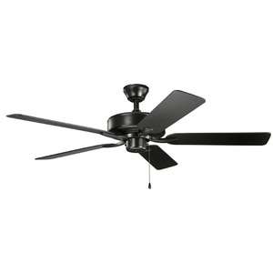 KK330015SBK Basics Pro Large Fan (52'' to 59'') Ceiling Fan - Satin Black