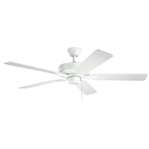 KK330015WH Basics Pro Large Fan (52'' to 59'') Ceiling Fan - White