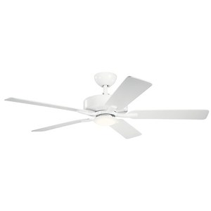 KK330019MWH Basics Pro Large Fan (52'' to 59'') Ceiling Fan - Matte White