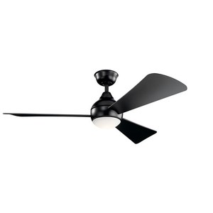 KK330152SBK Sola Large Fan (52'' to 59'') Ceiling Fan - Satin Black