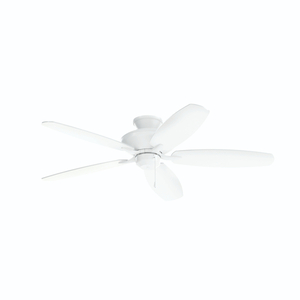 KK330164MWH Renew ES Large Fan (52'' to 59'') Ceiling Fan - Matte White