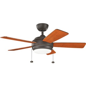 KK330171OZ Starkk Medium Fan (42'' to 51'') Ceiling Fan - Olde Bronze