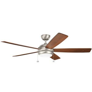 KK330180NI Starkk Large Fan (52'' to 59'') Ceiling Fan - Brushed Nickel