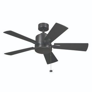 KK330241SBK Bowen Medium Fan (42'' to 51'') Ceiling Fan - Satin Black