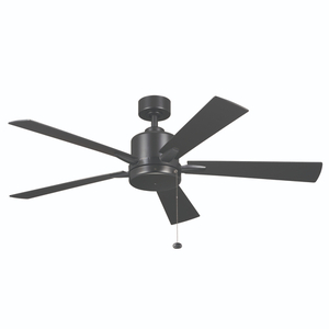 KK330242SBK Bowen Large Fan (52'' to 59'') Ceiling Fan - Satin Black