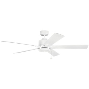 KK330243MWH Bowen Large Fan (52'' to 59'') Ceiling Fan - Matte White