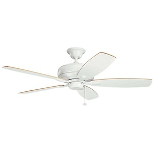 KK330247MWH Terra Large Fan (52'' to 59'') Ceiling Fan - Matte White